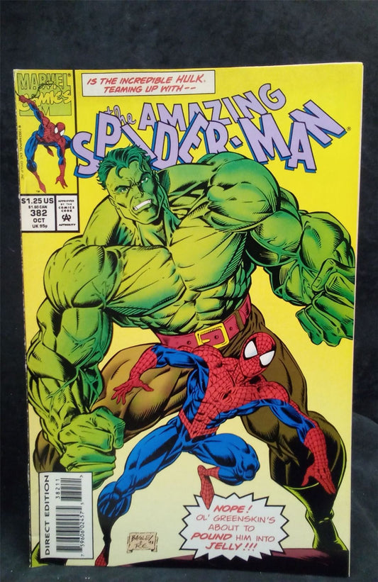 The Amazing Spider-Man #382 1993 Marvel Comics Comic Book