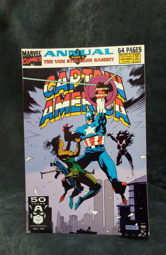Captain America Annual #10 1991 Marvel Comics Comic Book