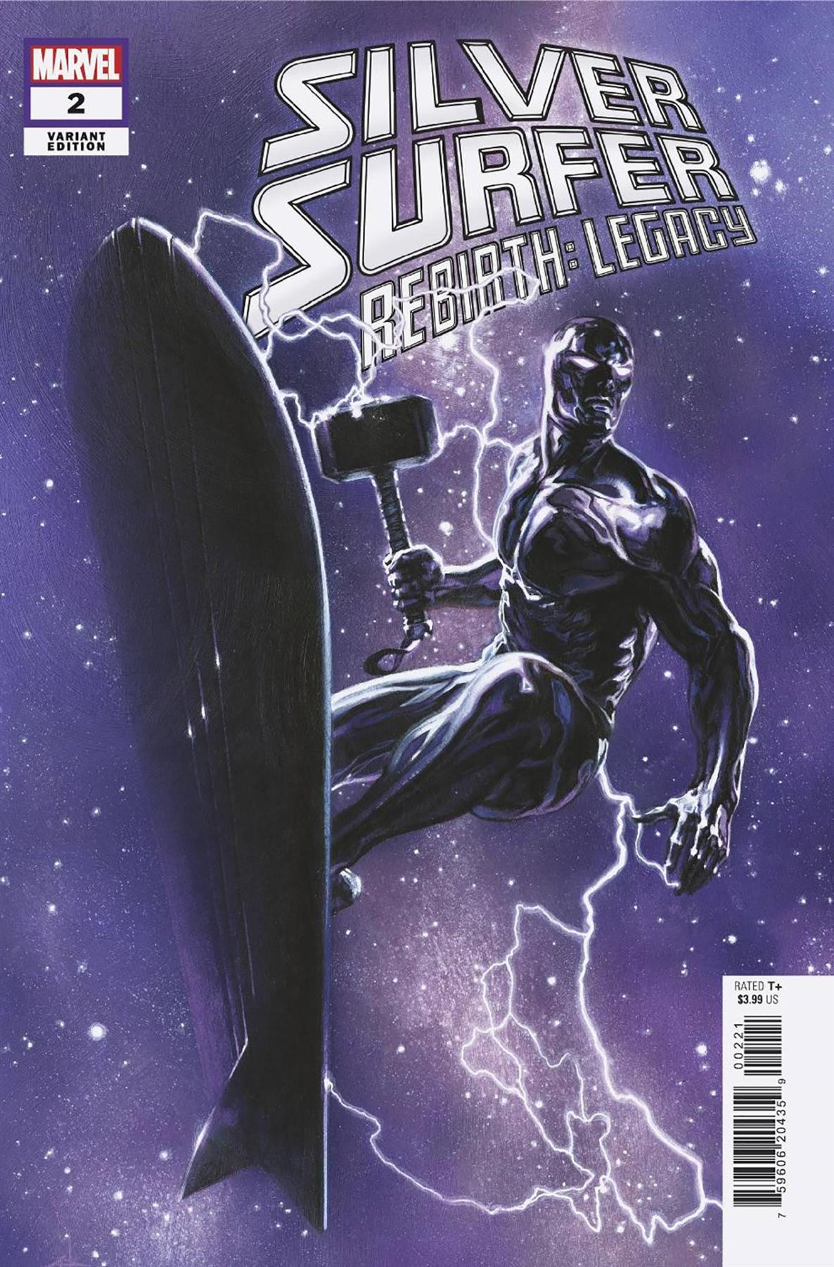 Silver Surfer Rebirth Legacy #2 Tbd Artist Var (Tbd Artist Var) Marvel Prh Comic Book 2023