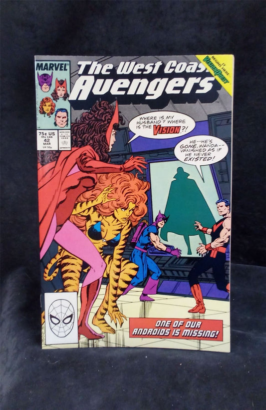 West Coast Avengers #42 1989 Marvel Comics Comic Book