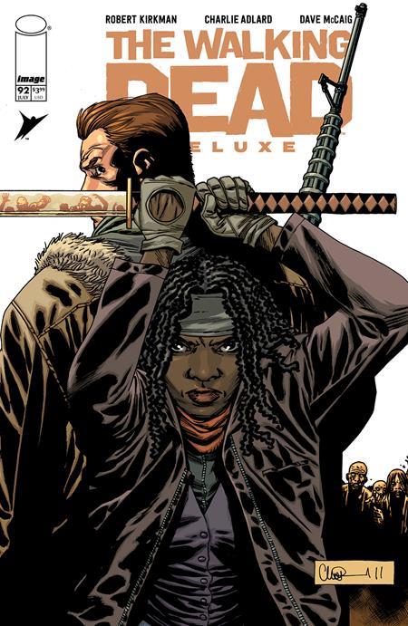Walking Dead Deluxe #92 Cvr B Charlie Adlard & Dave Mccaig Var (mr) Image Comics Comic Book