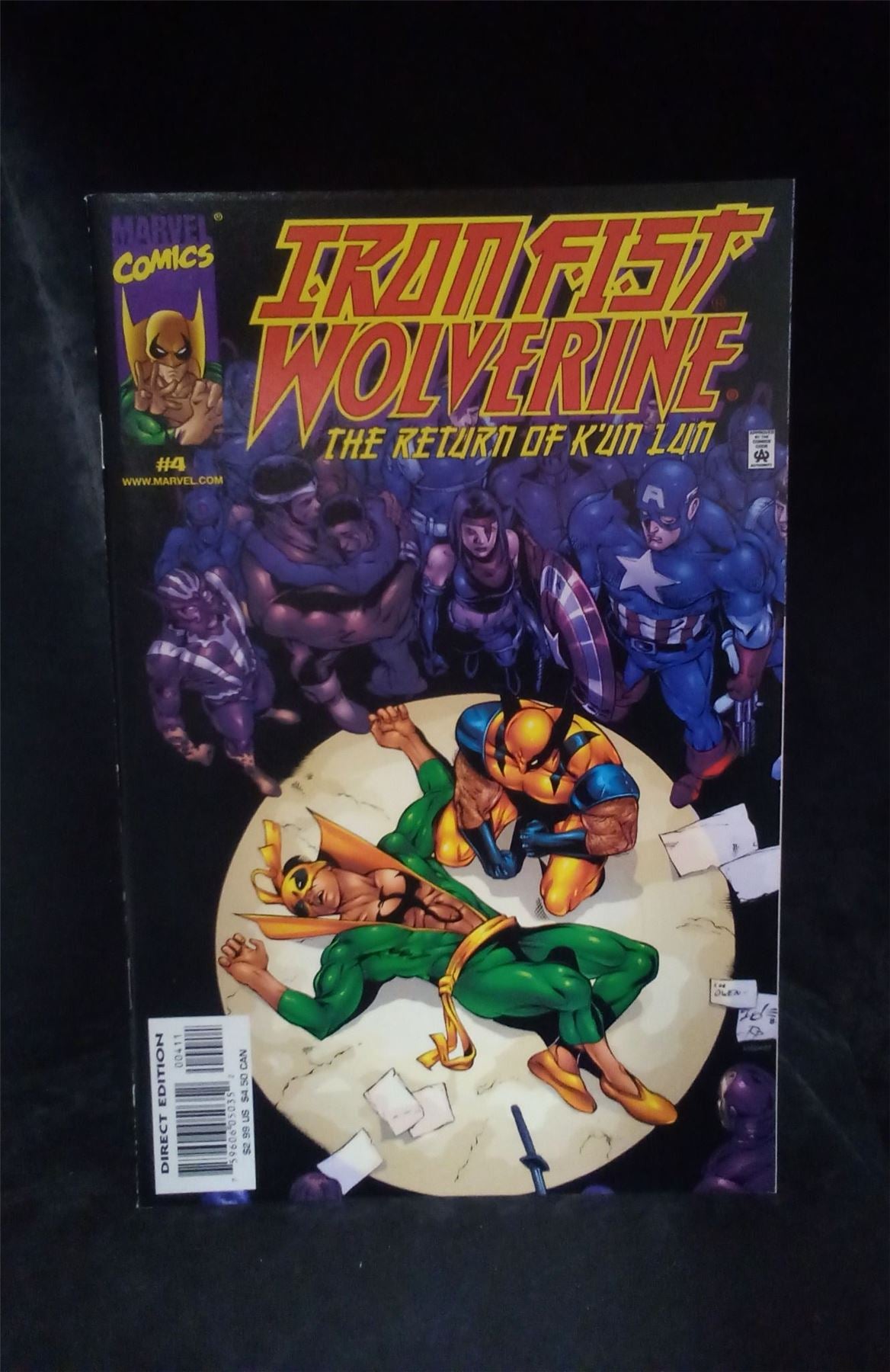 Iron Fist: Wolverine #4 2001 Marvel Comic Book