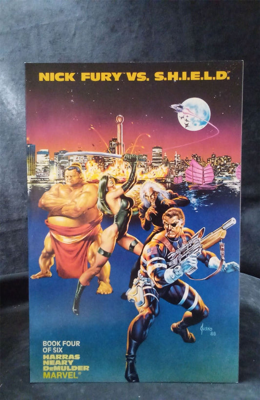 Nick Fury vs. S.H.I.E.L.D. #4 1988 Marvel Comics Comic Book
