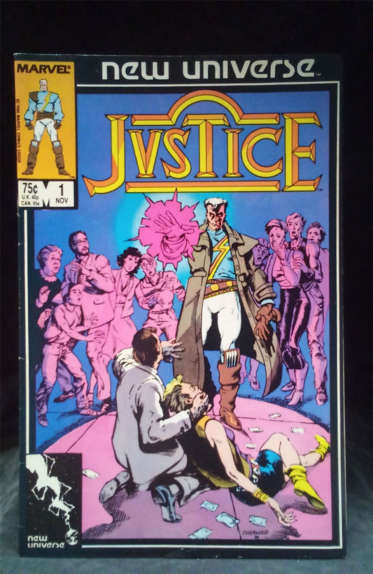 Justice #1 1986 Marvel Comics Comic Book