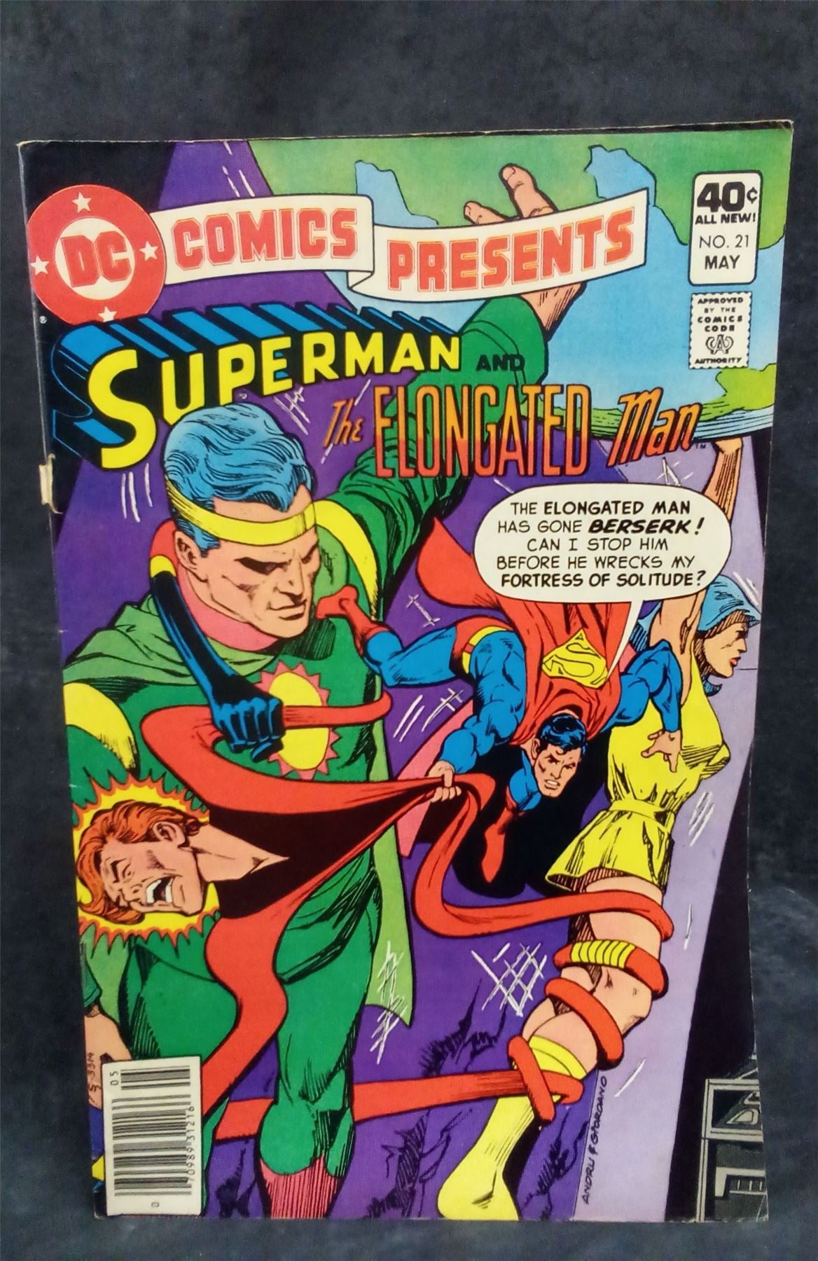 DC Comics Presents #21 1980 DC Comics Comic Book