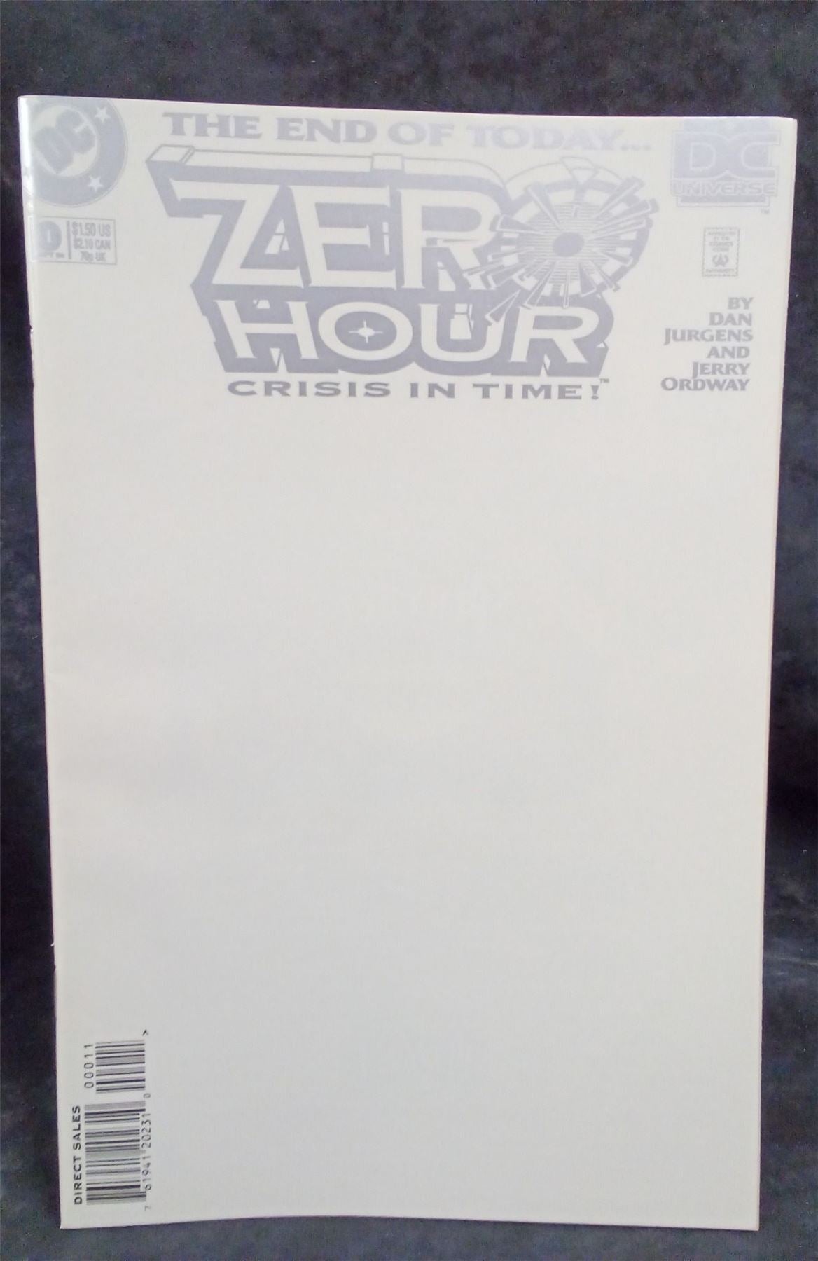Zero Hour: Crisis in Time #0 1994 DC Comics Comic Book