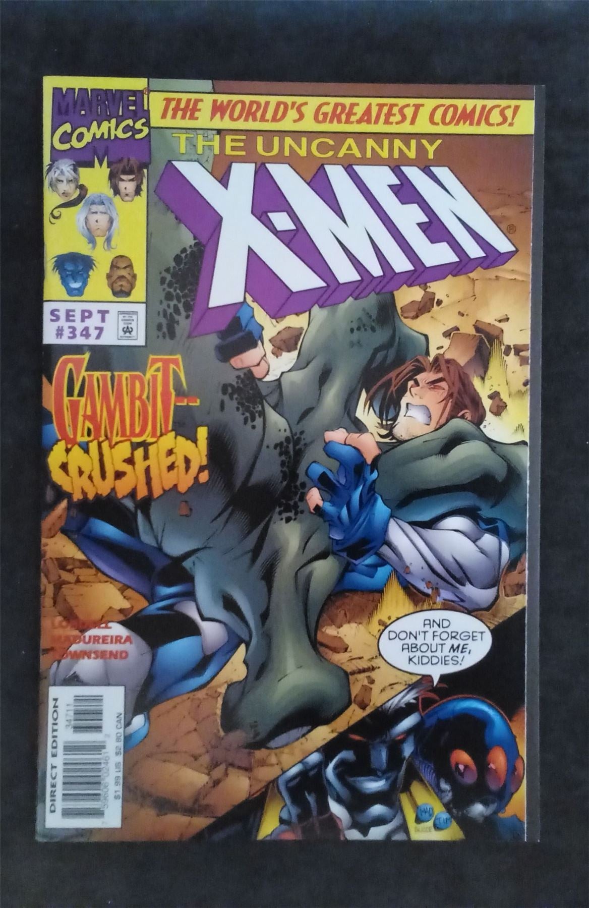 The Uncanny X-Men #347 1997 marvel Comic Book