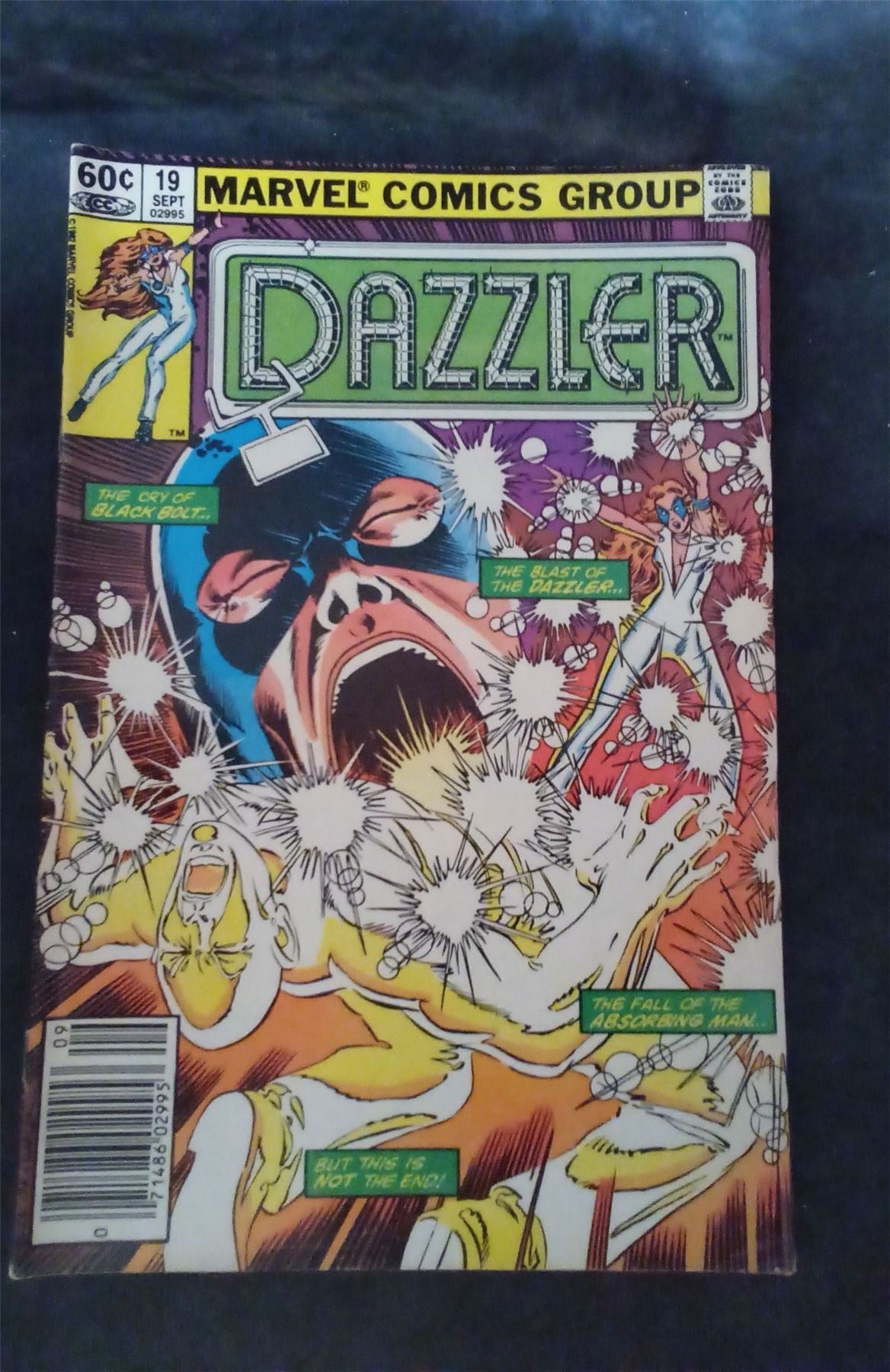 Dazzler #19 1982 marvel Comic Book