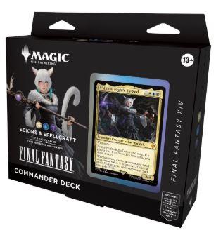 MTG Universes Beyond Final Fantasy Commander Deck Scions & Spellcraft By Wizards of the Coast