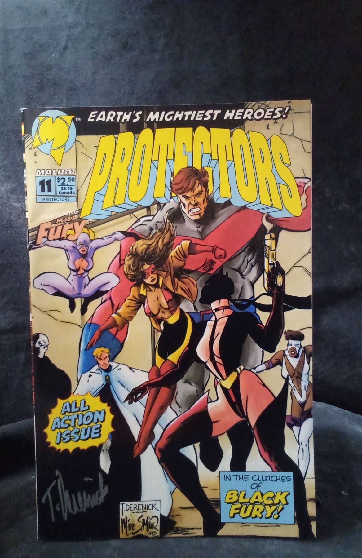 Protectors #11 Variant Cover 1993 malibu Comic Book