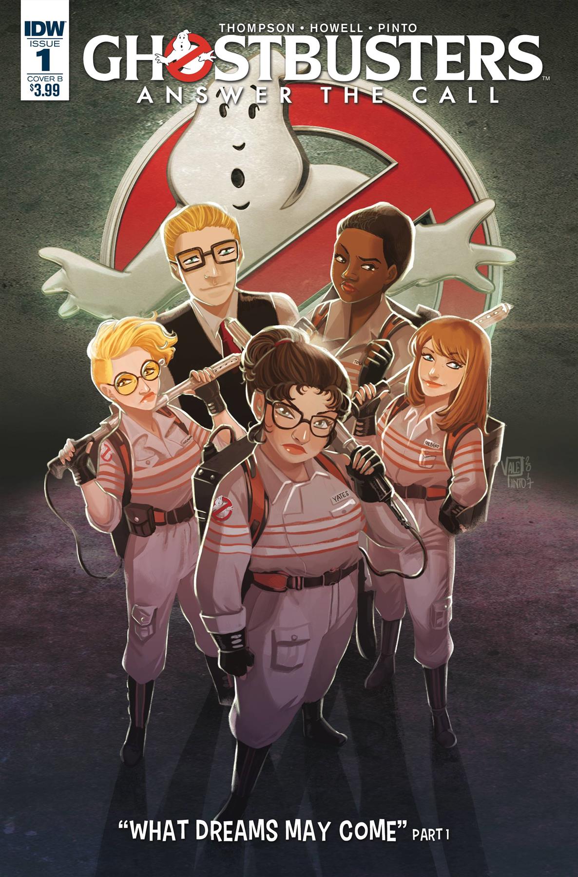 Ghostbusters Answer The Call #1 Cvr B Pinto (Cvr B Pinto) Idw Publishing Comic Book