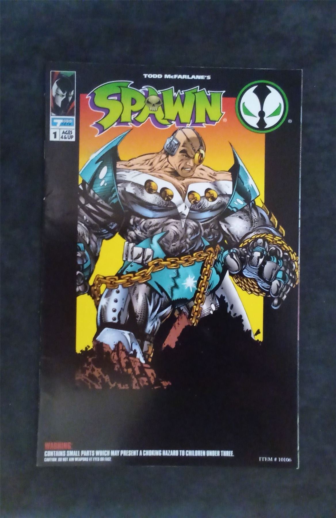 Spawn Overtkill Figure 1994 Image Comics Comic Book