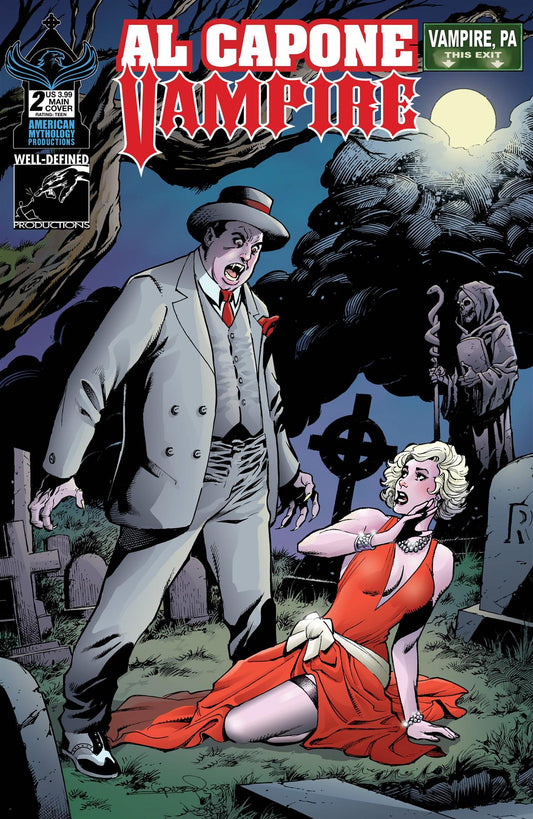 Al Capone Vampire #2 Cvr A Lopresti American Mythology Productions Comic Book