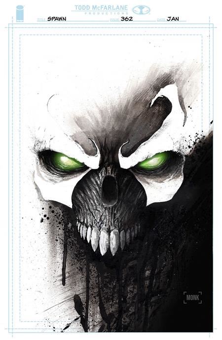 Spawn #362 Cvr C Jeff Monk Virgin Var Image Comics Comic Book