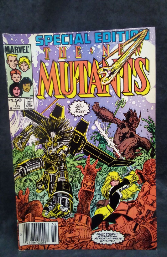 The New Mutants Special Edition #1 1985 Marvel Comics Comic Book