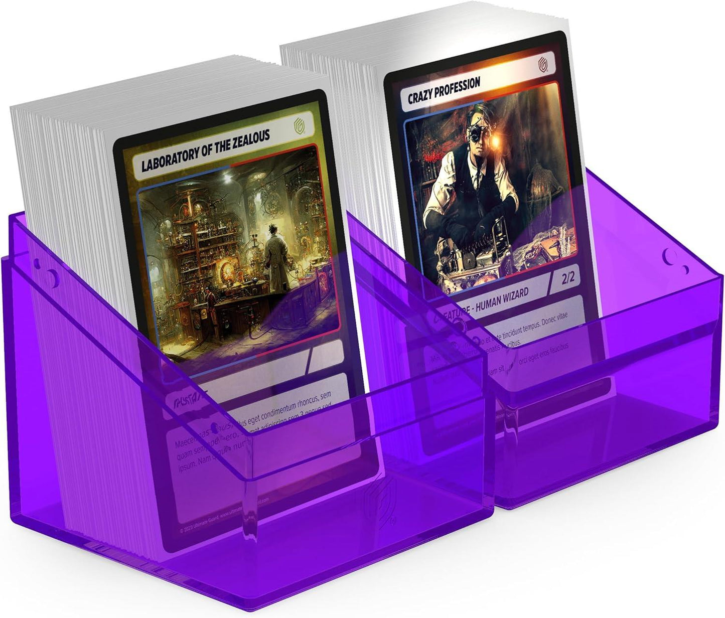 Ultimate Guard Deck Case - Boulder 100+ Clear - Amethyst