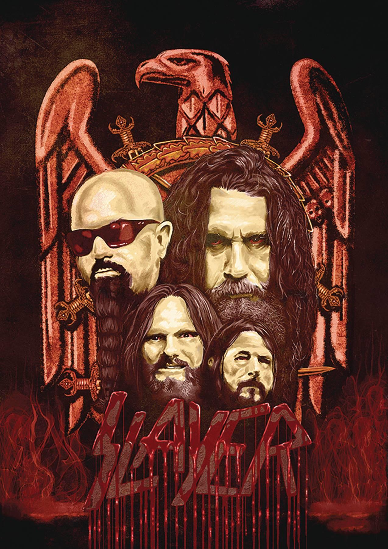 Rock & Roll Biographies Slayer In Color (Slayer In Color) 10 Ton Press Comic Book 2023