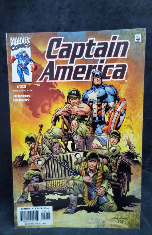 Captain America #32 2000 Marvel Comics Comic Book
