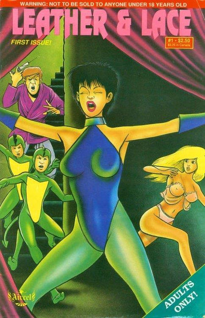 Leather & Lace  by Aircel ADULT Comic Book set #1, 2,3 4 and 5