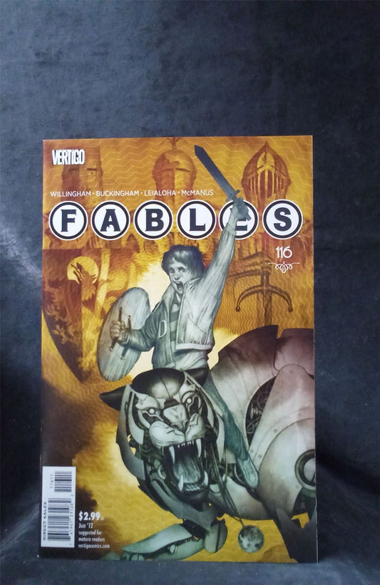 Fables #116 2012 vertigo Comic Book