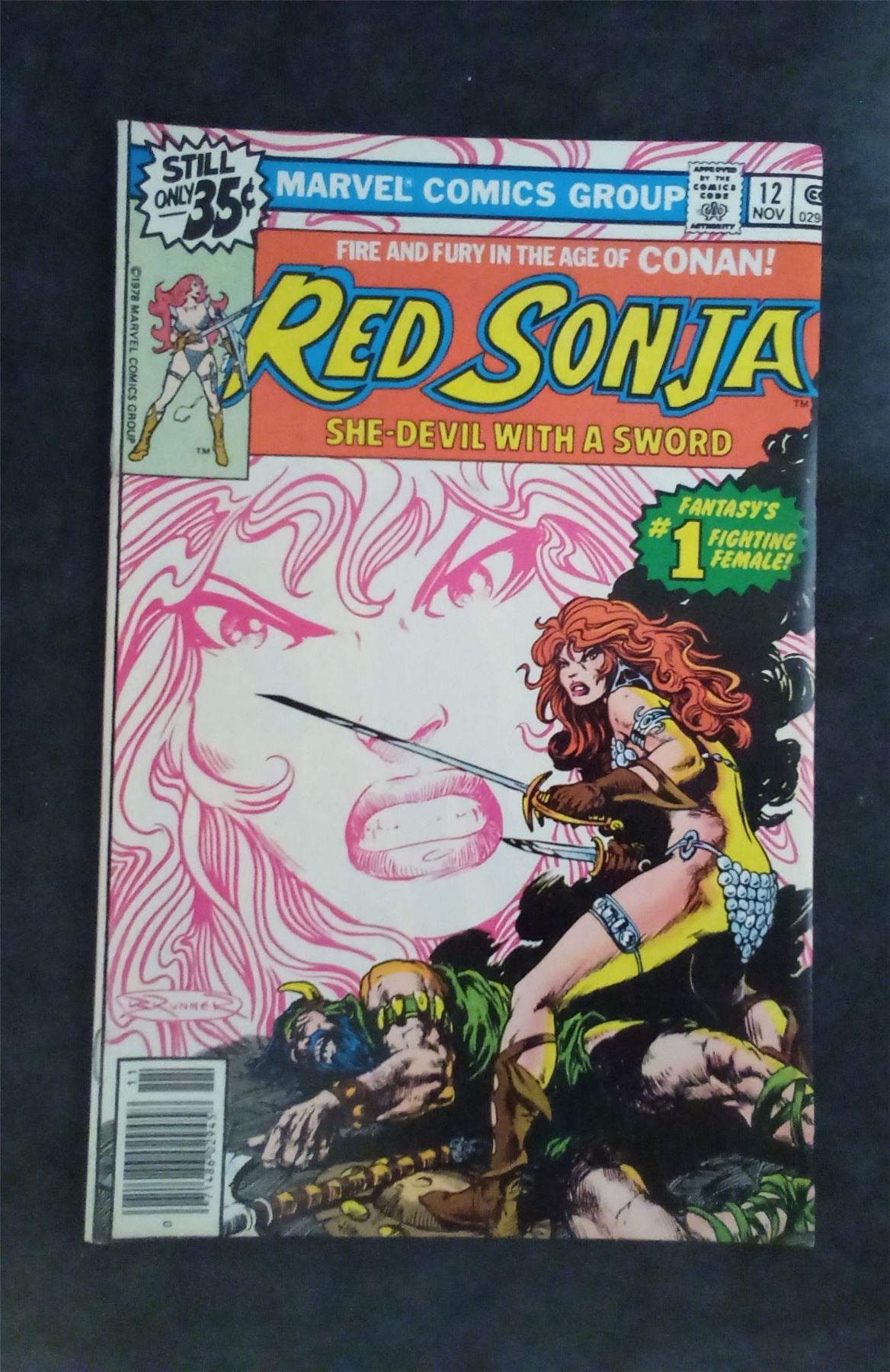 Red Sonja #12 1978 marvel Comic Book