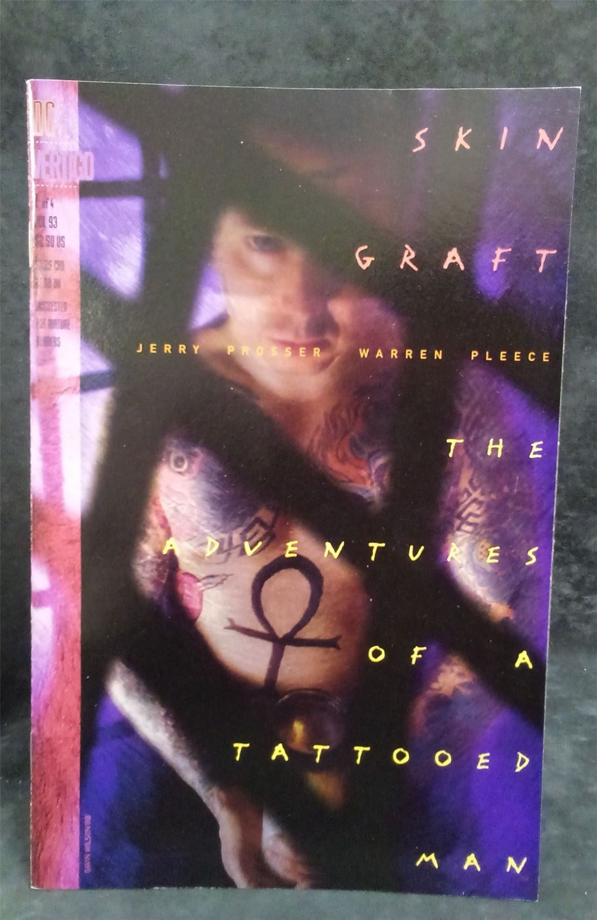 Skin Graft: The Adventures of a Tattooed Man #1 1993 vertigo Comic Book