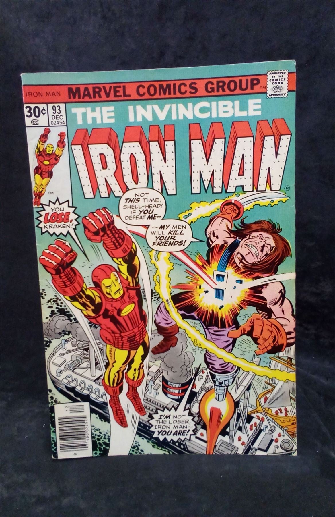 Iron Man #93 1976 Marvel Comics Comic Book