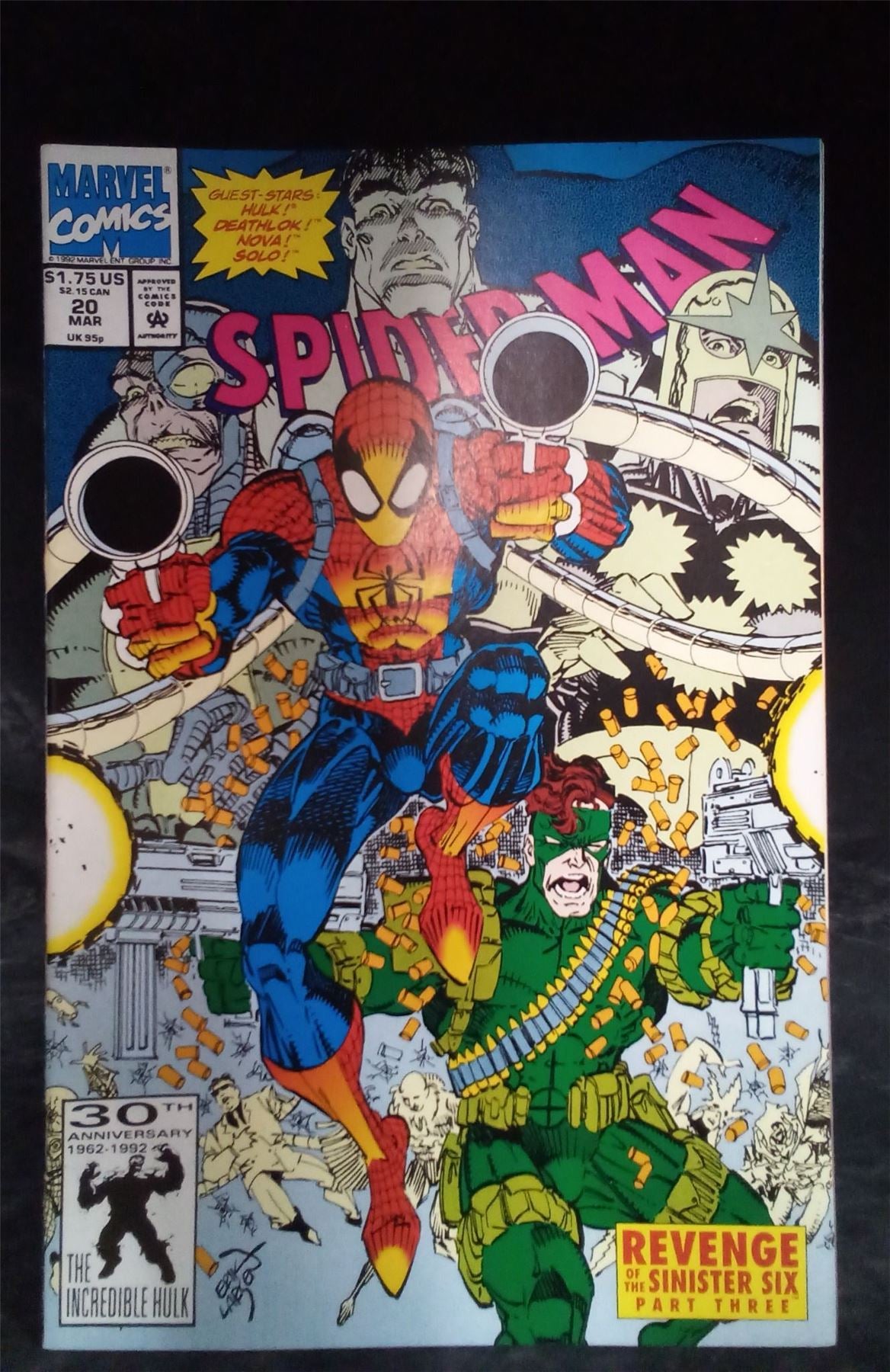 Spider-Man #20 1992 Marvel Comics Comic Book