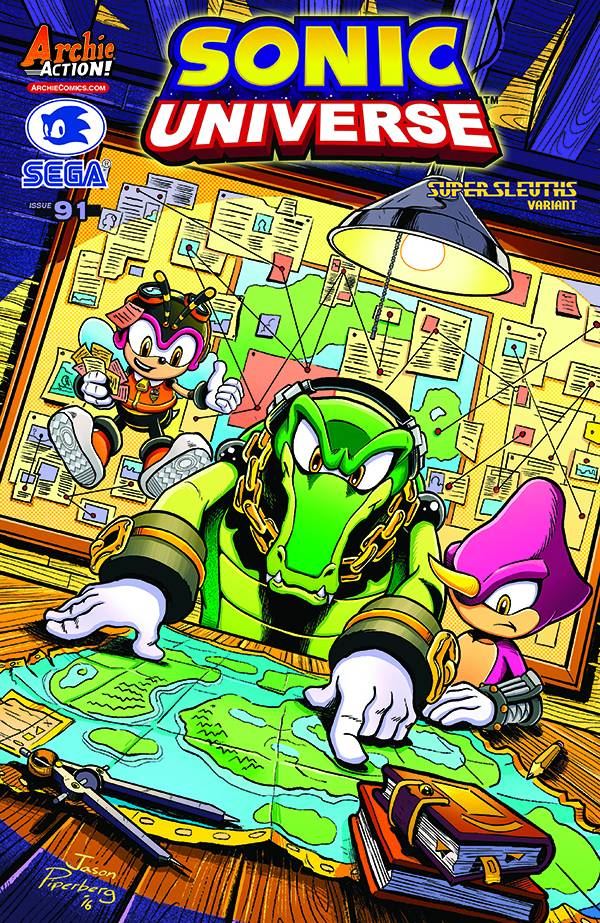 Sonic Universe #91 Cvr B Var Piperberg (Cvr B Var Piperberg) Archie Comic Publications Comic Book
