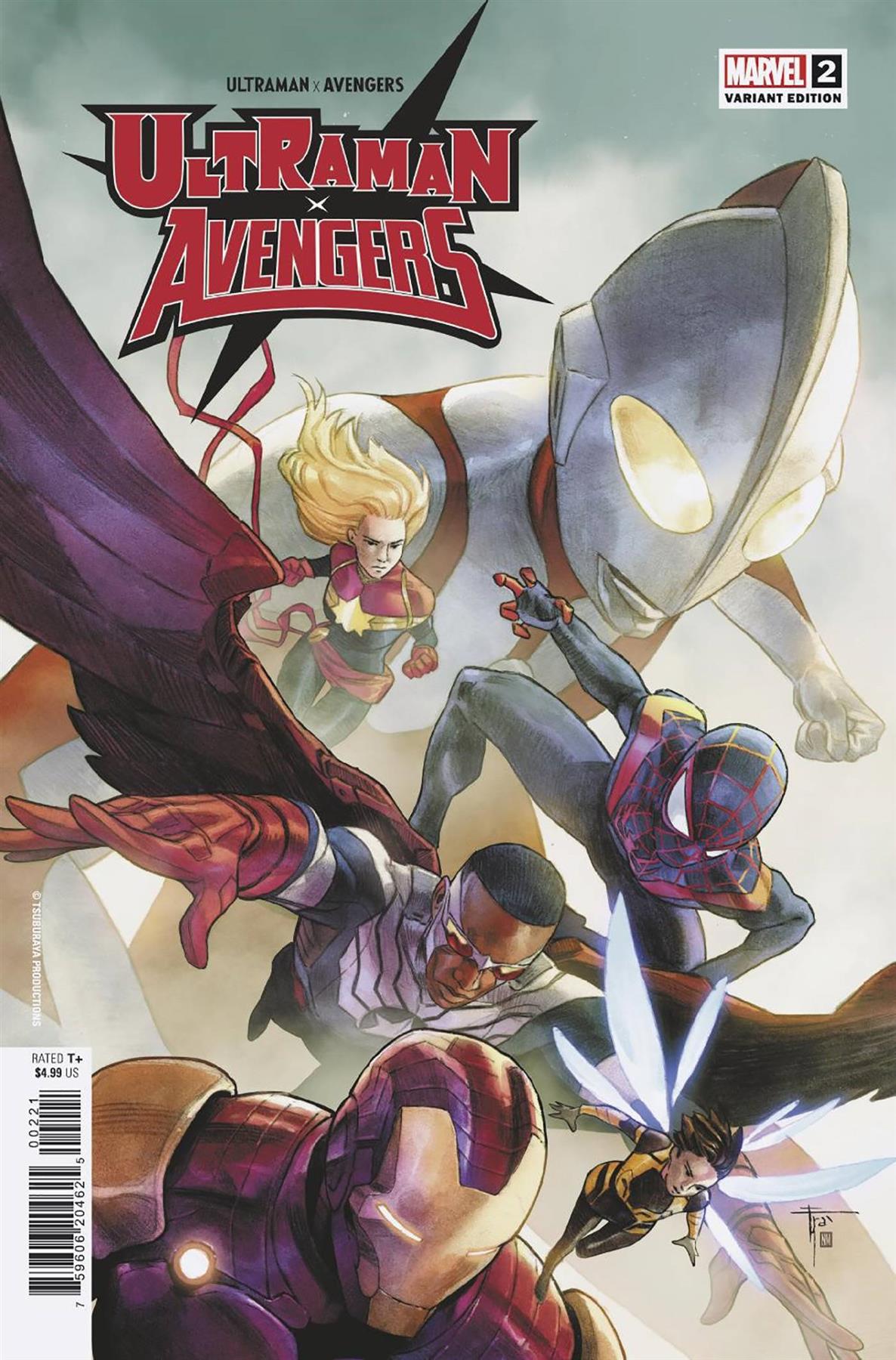 Ultraman X The Avengers #2 Francesco Mobili Var Marvel Prh Comic Book 2024