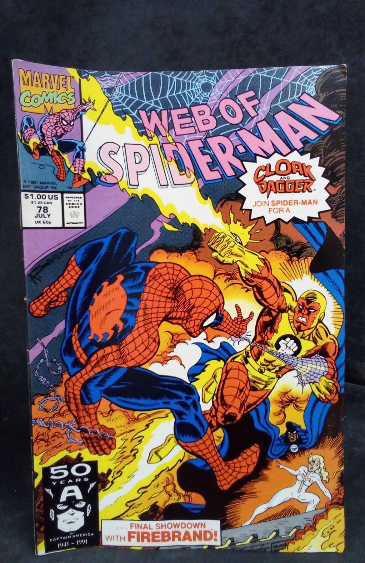 Web of Spider-Man #78 1991 Marvel Comics Comic Book