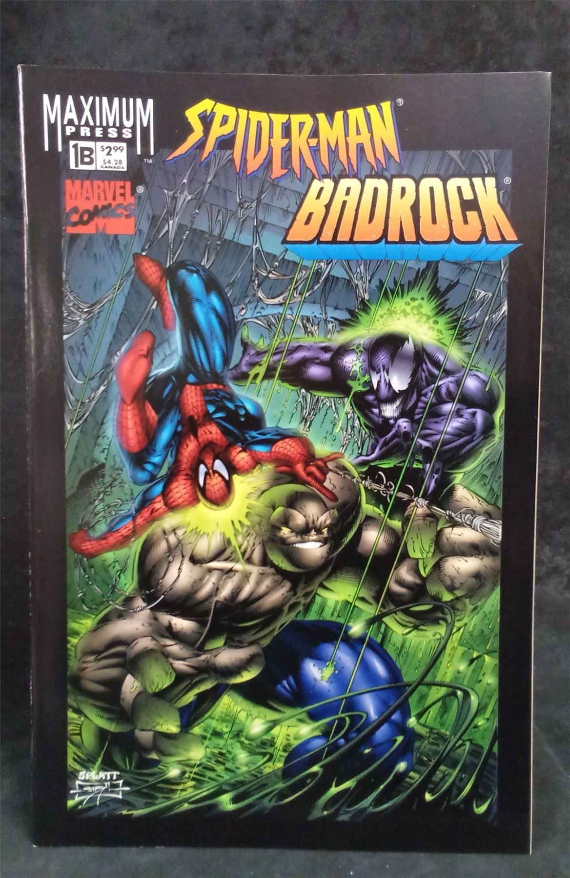 Spider-Man/Badrock #1B Cover B 1997  Comic Book