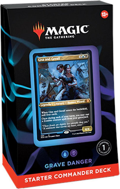 MTG Starter Commander Deck Grave Danger by Wizards of the Coast  ( Reprint )