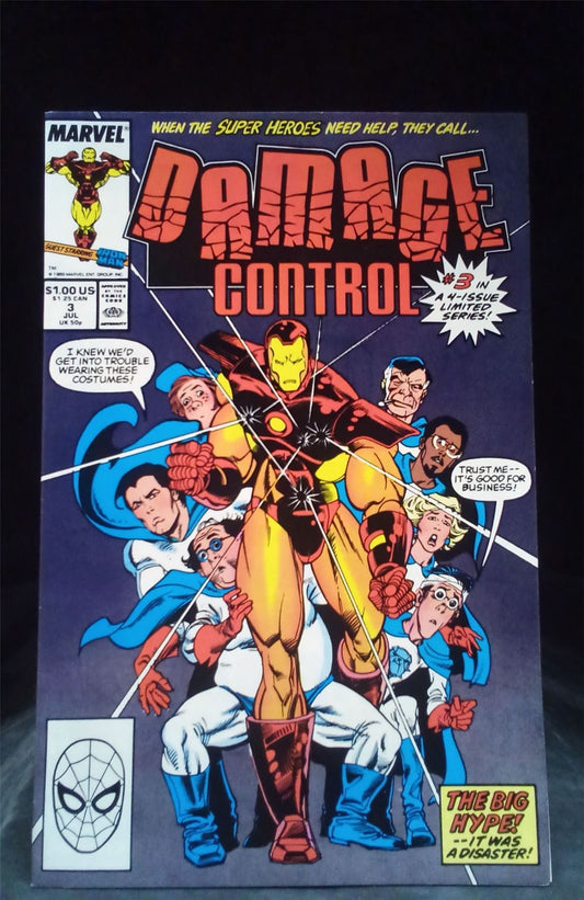 Damage Control #3 1989 Marvel Comics Comic Book