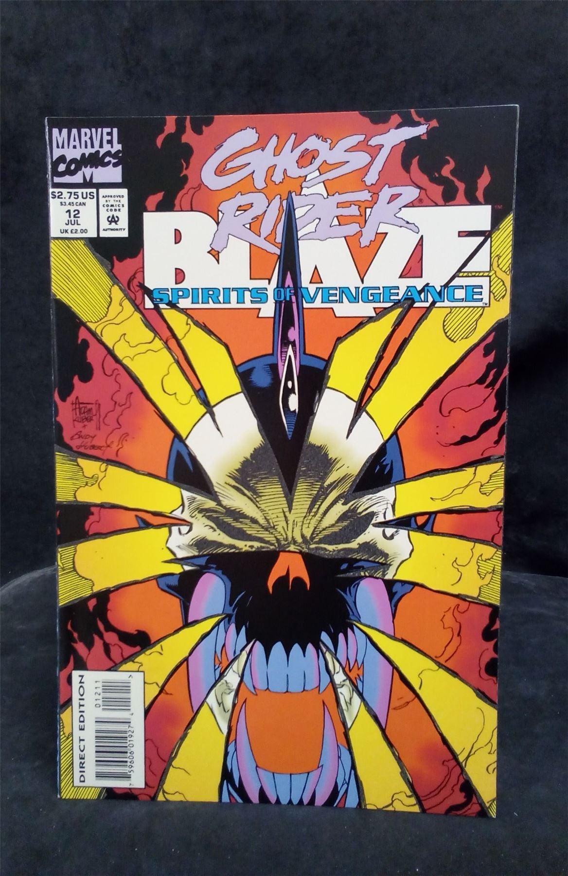 Ghost Rider/Blaze: Spirits of Vengeance #12 1993 Marvel Comics Comic Book