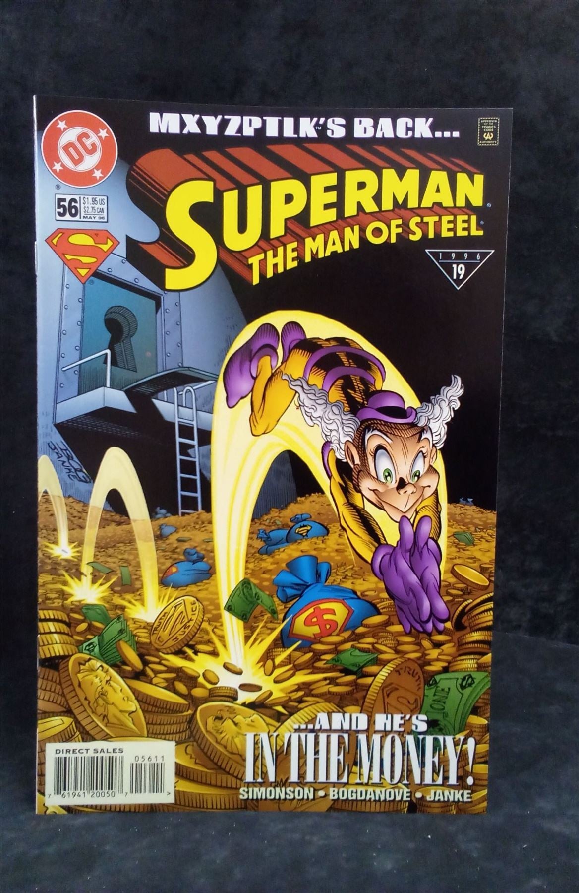 Superman: The Man of Steel #56 1996 DC Comics Comic Book
