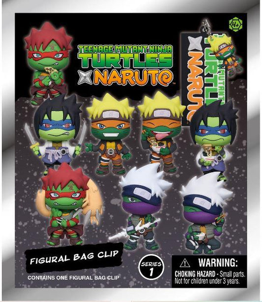 Teenage Mutant Ninja Turtles x Naruto S1 3D Foam Blind Bag Clip by Monogram
