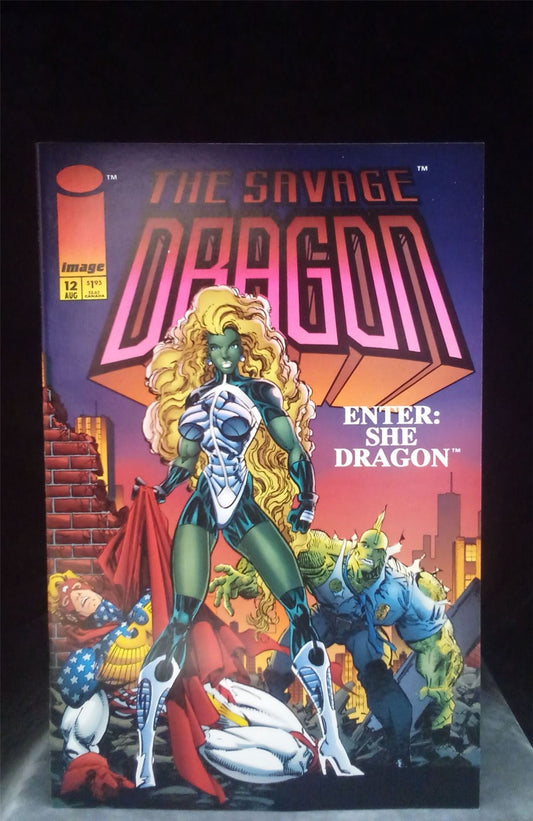 Savage Dragon #12 Direct Edition 1994 Image Comics Comic Book