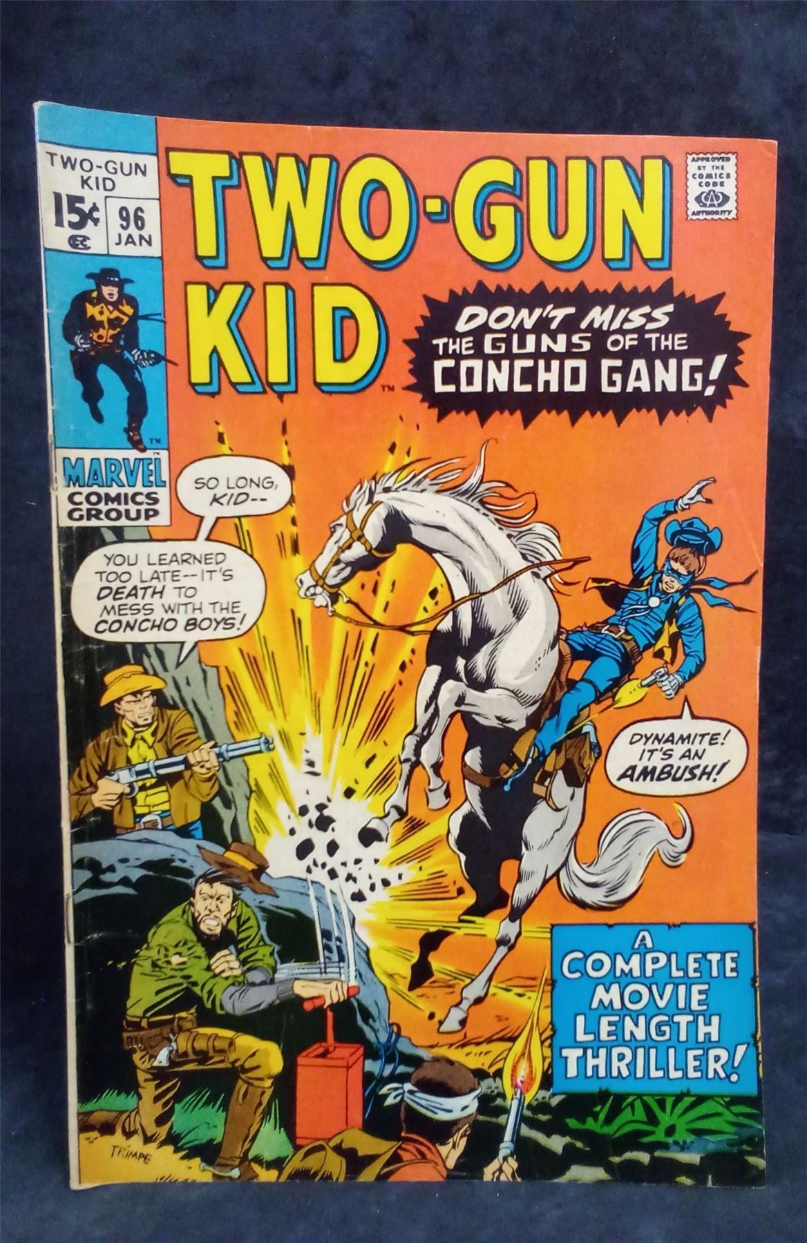 Two-Gun Kid #96 1971 Marvel Comics Comic Book