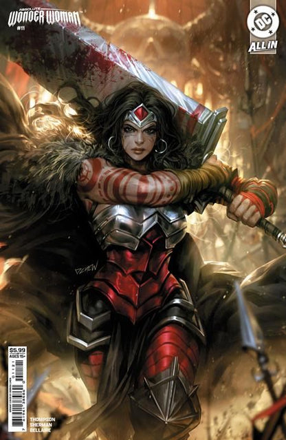 ABSOLUTE WONDER WOMAN #11 CVR B DERRICK CHEW CARD STOCK VAR  DC Comics Comic Book 2025