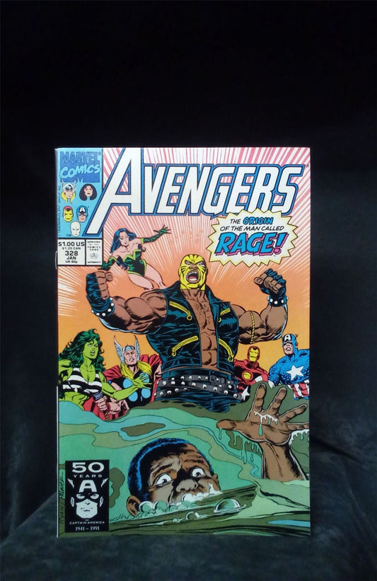 The Avengers #328 1991 Marvel Comics Comic Book