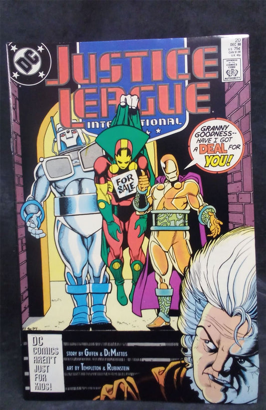 Justice League International #20 1988 DC Comics Comic Book