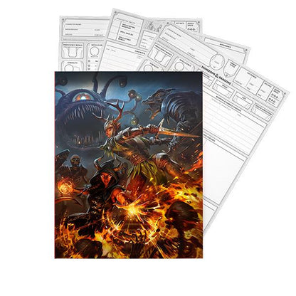 D&D 5E Character Sheets 2024 By Wizards of the Coast