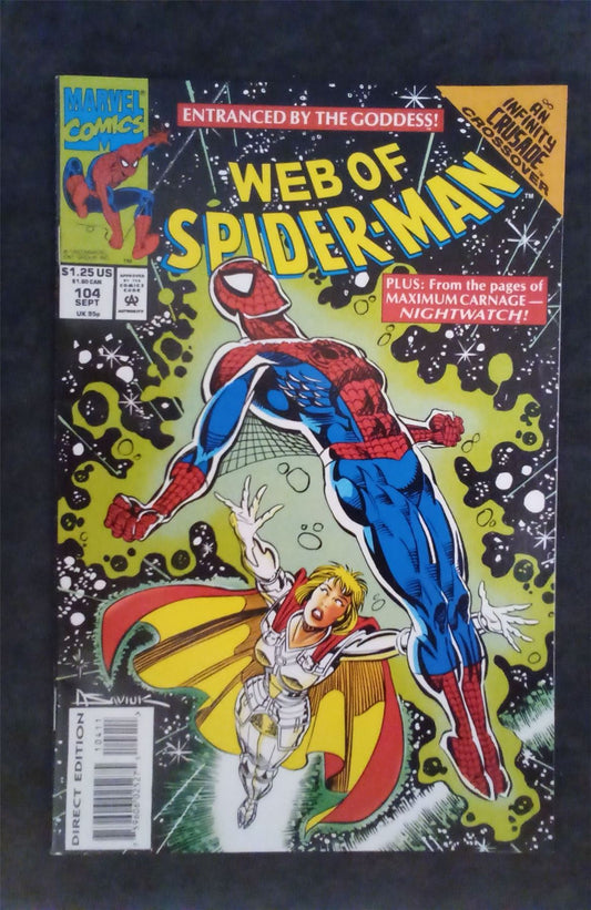 Web of Spider-Man #104 1993 marvel Comic Book marvel Comic Book