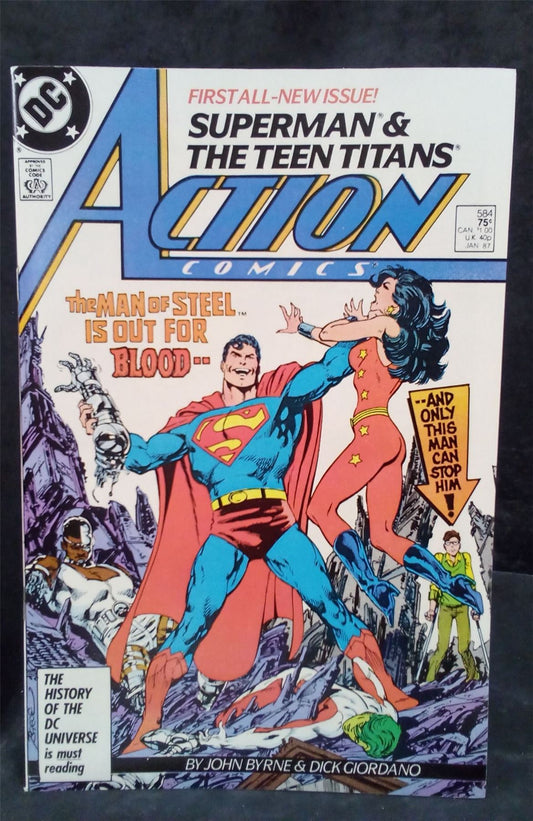 Action Comics #584 1987 DC Comics Comic Book