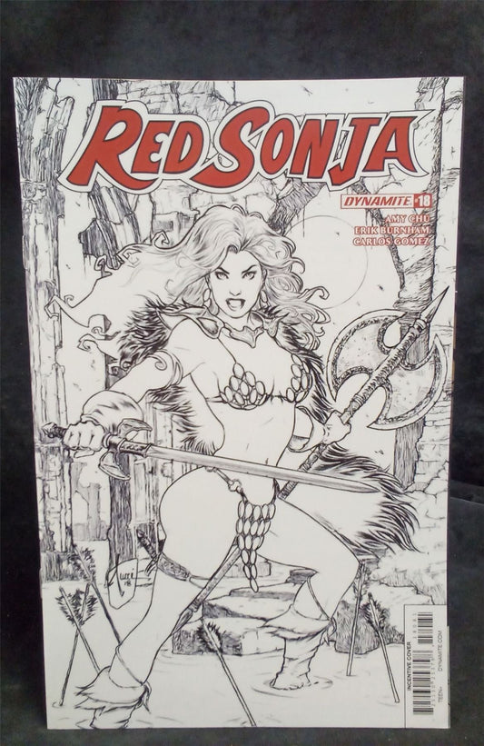 Red Sonja #18 Cover H 2018 Dynamite Entertainment Comic Book