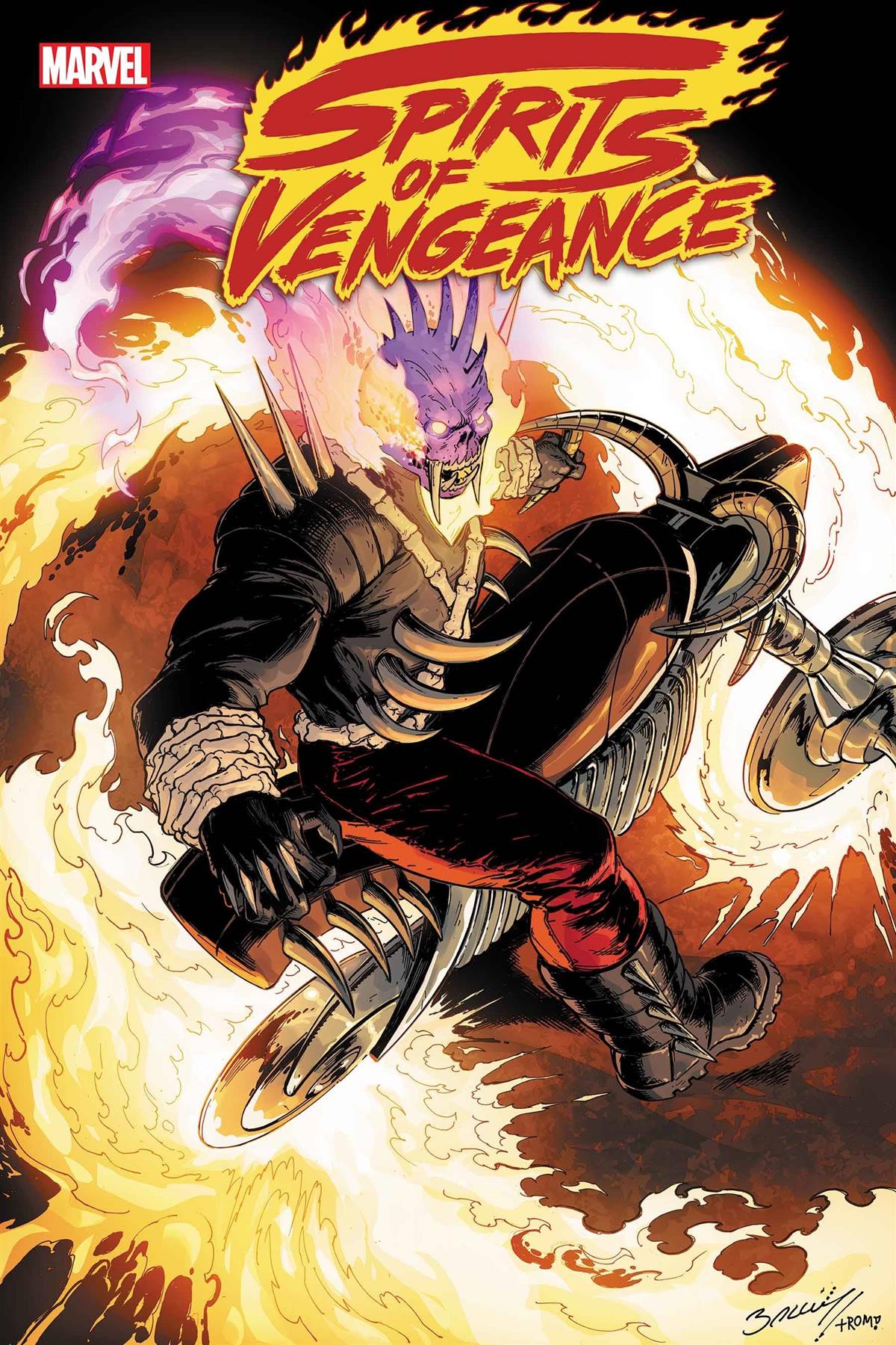 Spirits Of Vengeance #2 Mark Bagley Var Marvel Prh Comic Book 2024