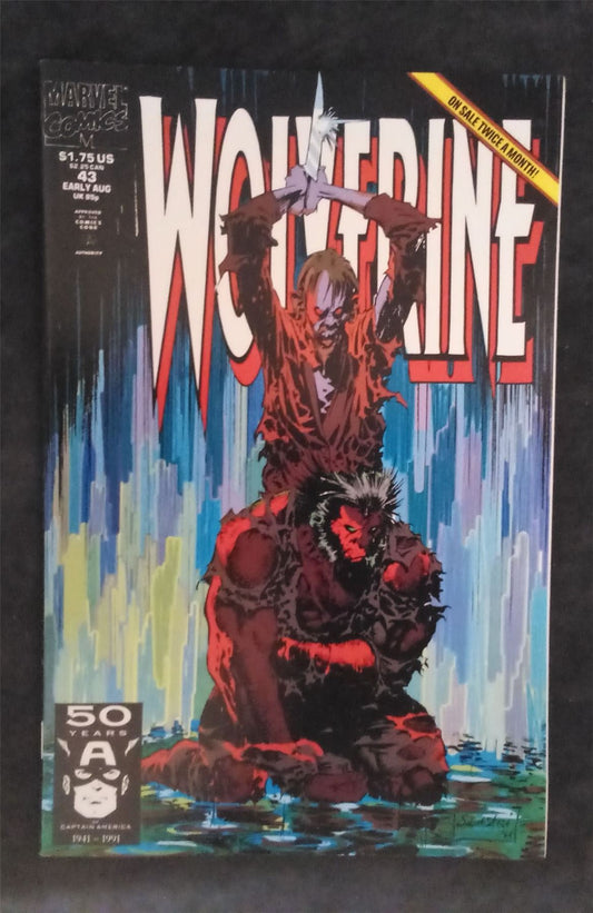 Wolverine #43 1991 marvel Comic Book