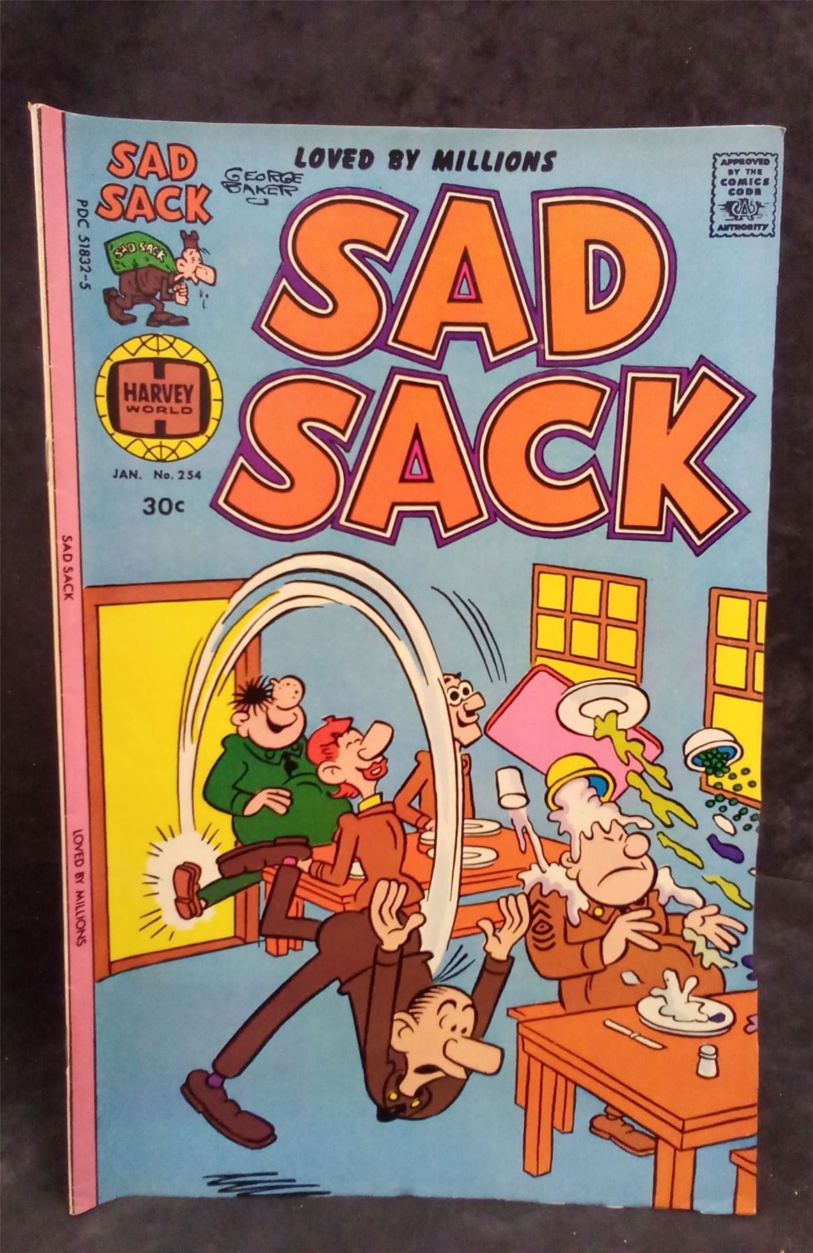 Sad Sack Comics #254 1977 Harvey Comic Book