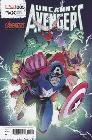 Uncanny Avengers #5 (Nik Virella Avengers 60th Var) Marvel Prh Comic Book 2023
